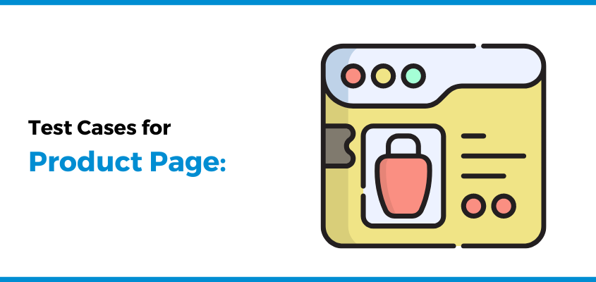 Test Cases for  Product Page | Nextwebi